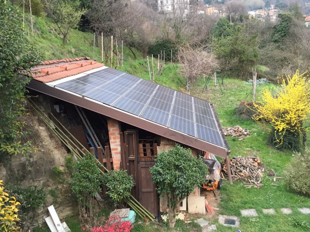 Pannelli fotovoltaici Sanyo HIT, installati nel 2009